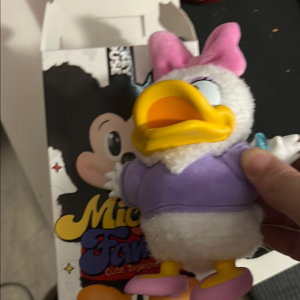 Disney Daisy Duck LaBubu Toy - Purple and Pink